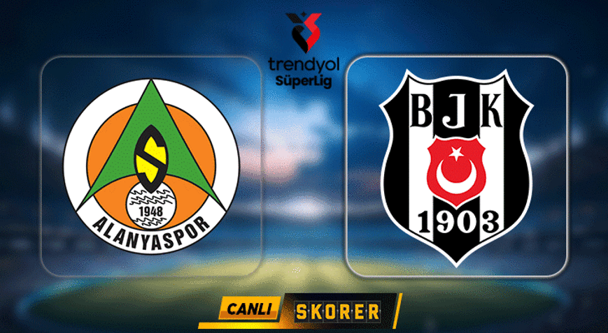 Beşiktaş, Alanyaspor deplasmanına konuk oluyor